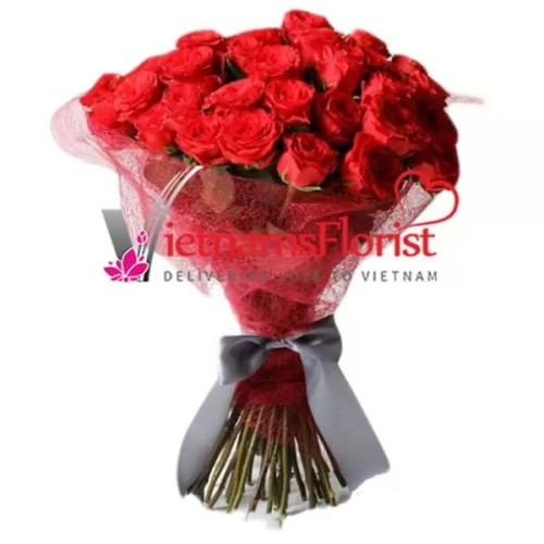 Red Roses bouquet (Basic)